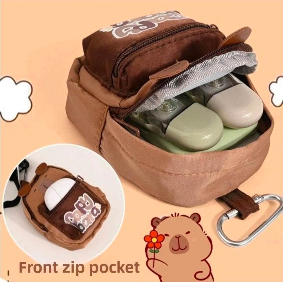 Backpack model coin bags
